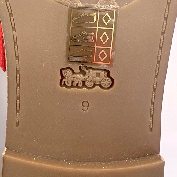 COACH, HARLAN SIG SANDALS, PINK LEMONADE, MULTI COLOR, SIZE US 9-B, EUR 39.5B - Picture 11 of 16